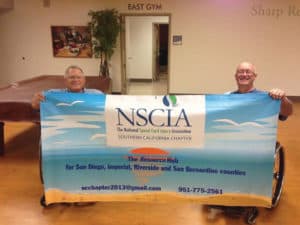 Steve Goldman, left, is the treasurer of the new SoCal chapter started by Rick Hayden, right.