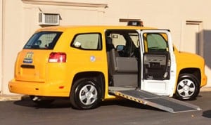 Will Washington, D.C., enforce its act requiring accessible taxis? 