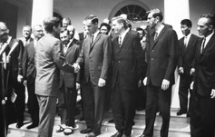 Barry was one of several climbers congratulated by President John F. Kennedy in a Rose Garden ceremony.