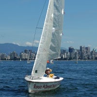 Terry LeBlanc was one of the first sip 'n puff sailors.