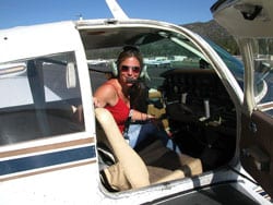 Carlana Stone is proud of being one of the world's first female solo-pilots with paraplegia.
