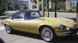 John Knighten’s ‘74 Jaguar has just 23,000 miles on it.