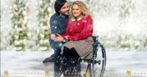 Ali Stroker’s use of a wheelchair had nothing to do with the plot of Christmas Ever After, the Lifetime movie she starred in.