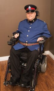 Ever since he was a little kid, Bryce Clarke has wanted to be a police officer, just like his dad. His career almost ended after his spinal cord injury, but he wasn’t done yet. He hung around the station, made himself useful, and eventually was hired back fulltime as a detective working cold cases.