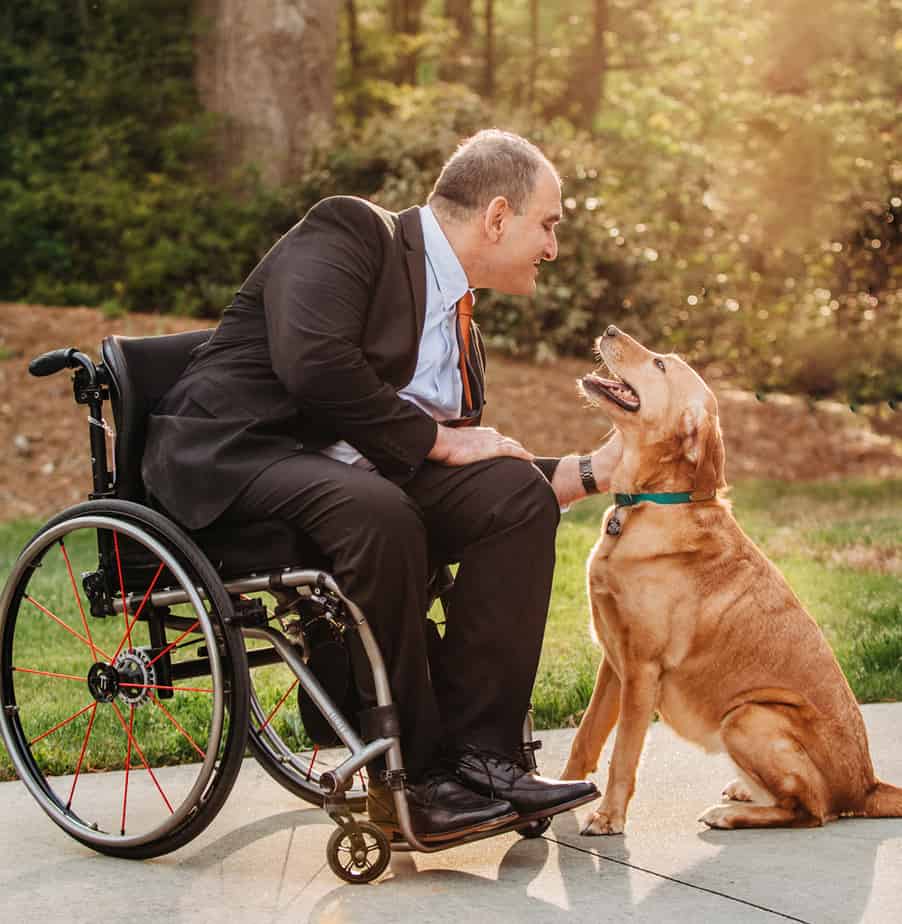 Piscopo and Martina bask in some late afternoon sun.