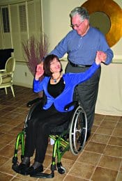 Joyce and Shelley Cohen first heard about wheelchair ballroom dancing while on a cruise.