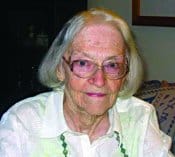 Mary Pinion Harry credits playing bridge, chess and the piano for her longevity.
