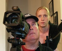 Jim Troesh directing  "The Hollywood Quad" pilot.