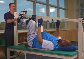 After the OEC procedure comes the hard part: Three hours per day of intensive therapy, at least three days each week, for two or three years, if not more.