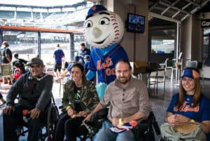 Members of United Spinal Association’s New York City chapter enjoyed the accessible Citi Field on SCI Awareness Day.