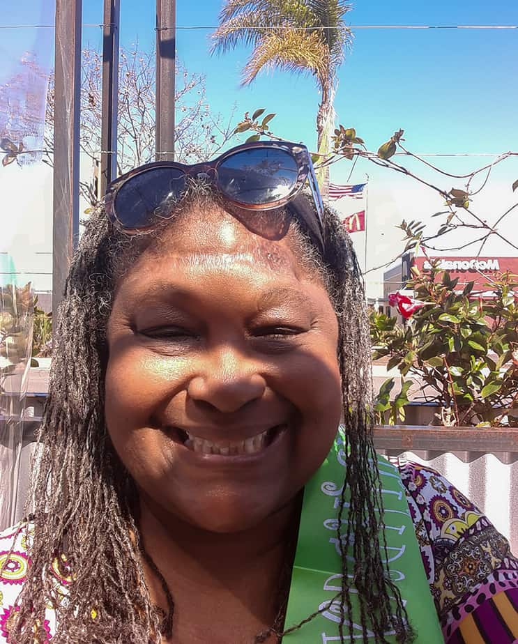 The pandemic provided a perfect time for Nadine Boyce to reflect and work on self improvement.