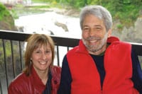 Scott Rains and his wife, Patricia Narcisco, were drawn together by a passion for social change.