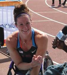 After suing her Maryland school district for the right to participate in track and field meets with her peers, racer Tatyana McFadden became a role model for other young athletes with Paralympic dreams.