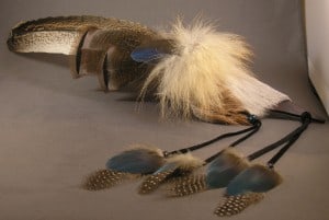Smudging is a spiritual practice for Jenny Peterson, who designs and sells her own smudge feathers.