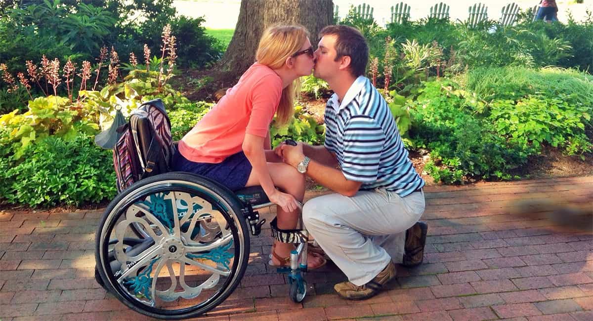 Rachelle Friedman and Chris Chapman were longtime sweethearts when she was injured.