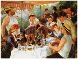 1881's Luncheon of the Boating Party is considered by many to be Renoir's greatest masterpiece.