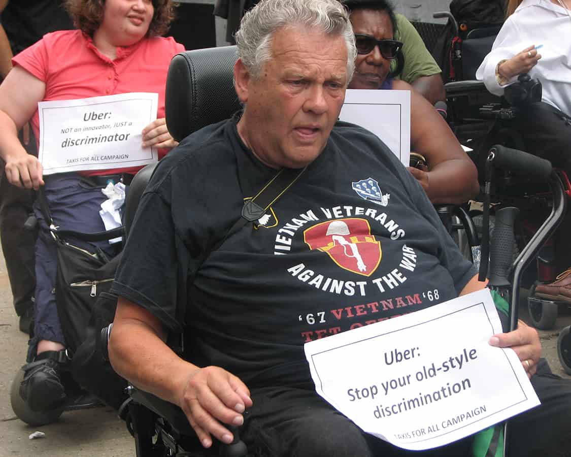 United Spinal Association and Taxis for All want Uber to be accessible for everyone.