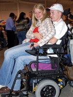 Vets_2 Matt and Tracy share a light-hearted moment in their "new normal."