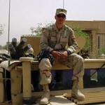 Vets_6 Cpl. Nick Orchowski helped train Iraqi police officers.