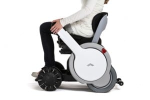 WHILL Arm going up in motion by user 01 web