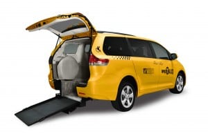 Wheelchair Accessible Taxi Toyota Sienna Conversion