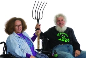 ADAPT teaches that good advocacy is multi-pronged, like a pitchfork, and direct action is one prong.