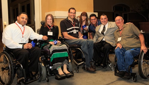 George Gallego (N.Y.), Angie Hulsebus (Iowa), Bryan McCormick (Pa.), Diane Epperly (S.C)., Rafferty Laredo (Texas), Nick LiBassi and Rick Hayden (Calif.) get to know each other better at Thursday night’s welcoming reception.