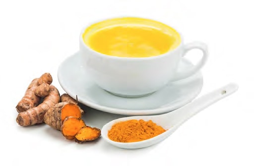 There are many variations to turmeric tea — this one from cleananddelicious.com calls for more lemon, as well as cayenne pepper and coconut oil.