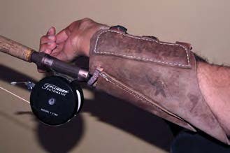 The Strongarm cuff, fly-rod and spring fly-reel