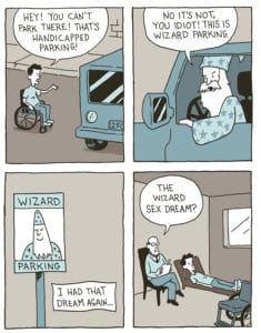 Please Remain Seated: Wizard Parking
