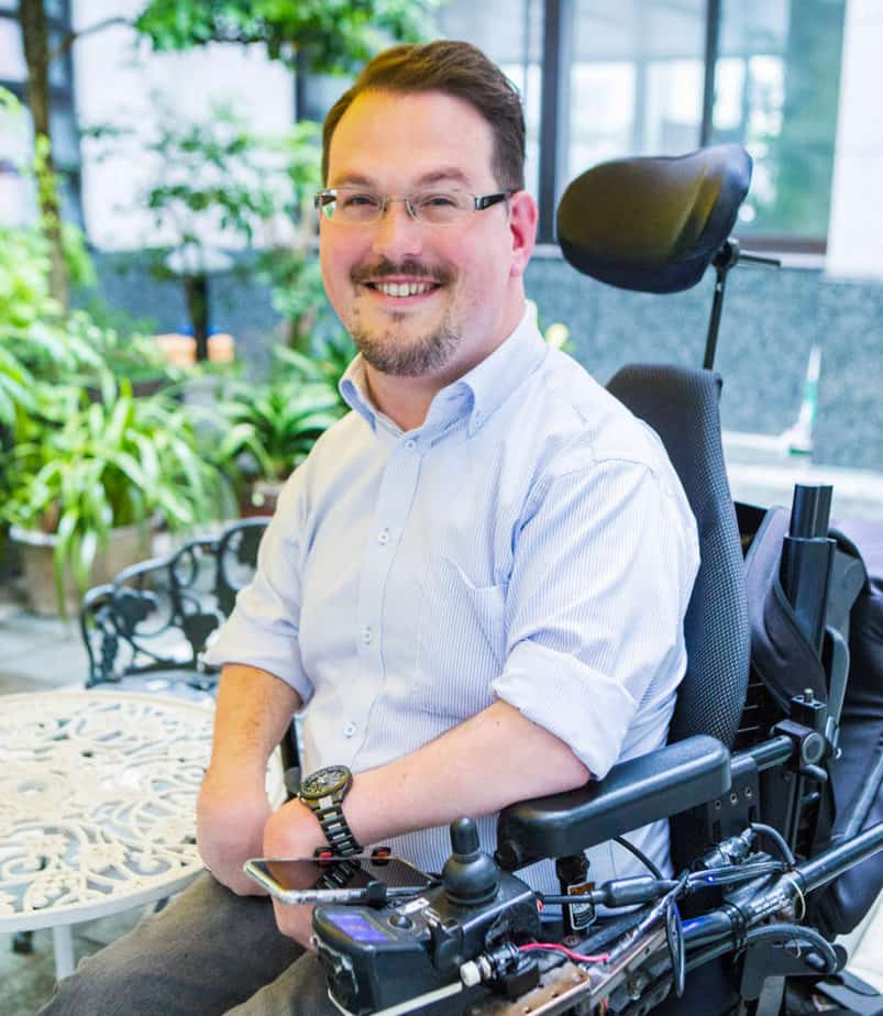 Grisdale is all smiles in his new homeland of Japan.