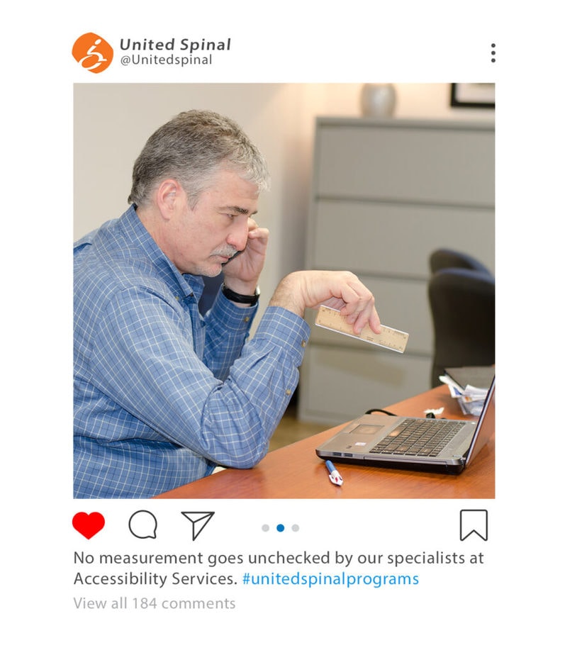 No measurement goes unchecked by our specialists at Accessibility Services.