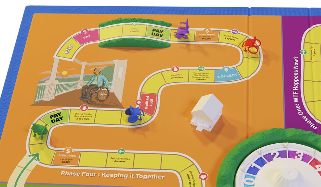 fictitious Game of Life board game