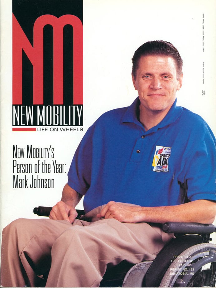 Mark Johnson's NM magazine cover