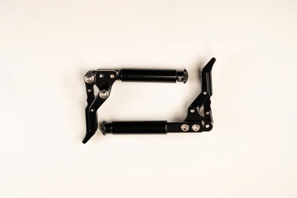 product photo showing aluminum wheel locks